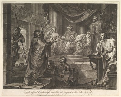 Paul Before Felix, February 5, 1752 by William Hogarth