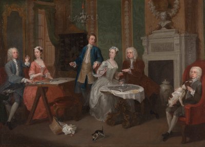 Portrait of a Family by William Hogarth