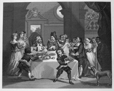 Sancho Starved by His Physician by William Hogarth