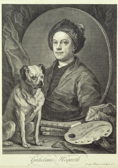 Self Portrait by William Hogarth