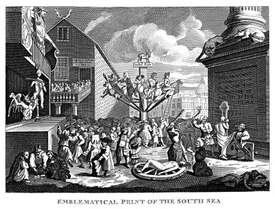 South Sea Bubble, 1721 by William Hogarth