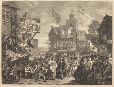 Southwark Fair by William Hogarth