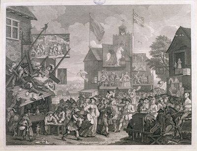 Southwark Fair by William Hogarth