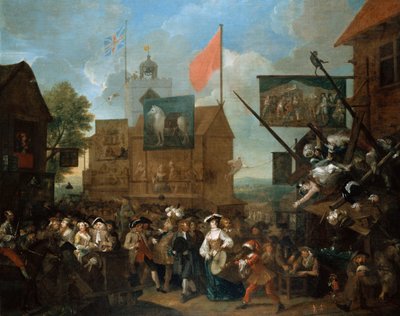 Southwark Fair by William Hogarth