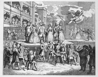 The Beggars Opera Burlesqued by William Hogarth