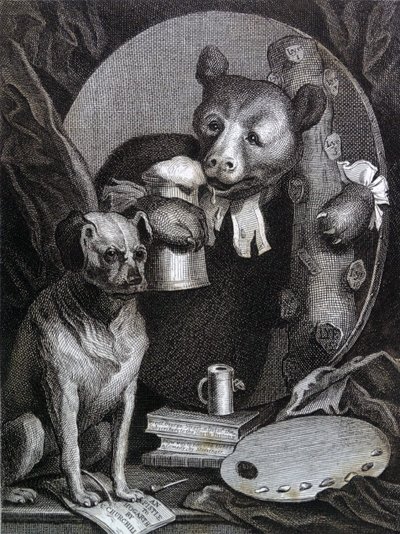 The Bruiser by William Hogarth