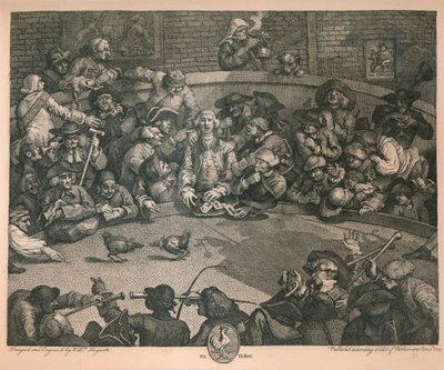 The Cock-pit by William Hogarth