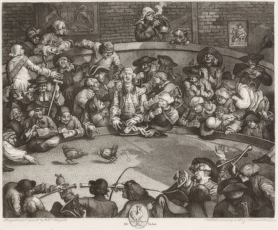 The Cockpit. 1759 by William Hogarth