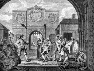 The Gates of Calais by William Hogarth by William Hogarth