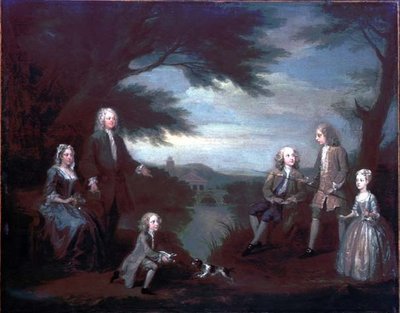 The Jeffreys Family by William Hogarth