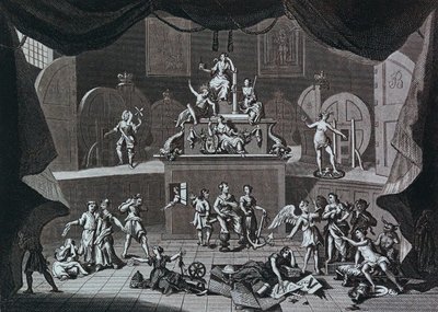 The Lottery by William Hogarth