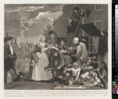 Vanity by William Hogarth