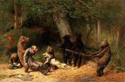 Making Game of the Hunter by William Holbrook Beard