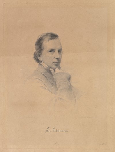 Self-Portrait, 1850-70 by William Holl