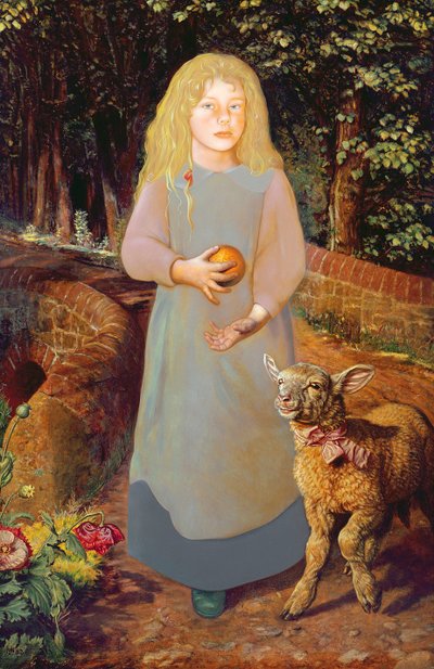 Miss Flamborough by William Holman Hunt