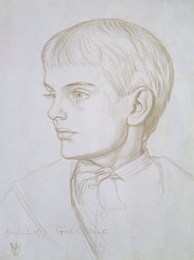 My Son Cyril by William Holman Hunt