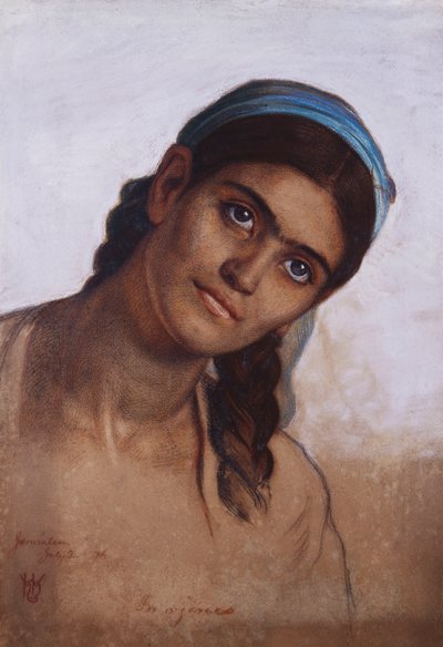 Study of a Syrian Woman, 1876 by William Holman Hunt