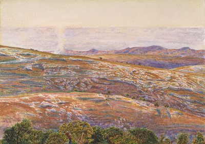 The Dead Sea from Siloam, 1861 by William Holman Hunt