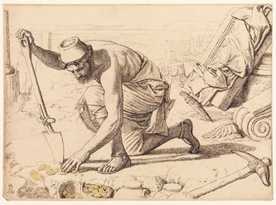 The Hid Treasure by William Holman Hunt