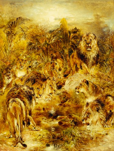 The Drinking Place by William Huggins