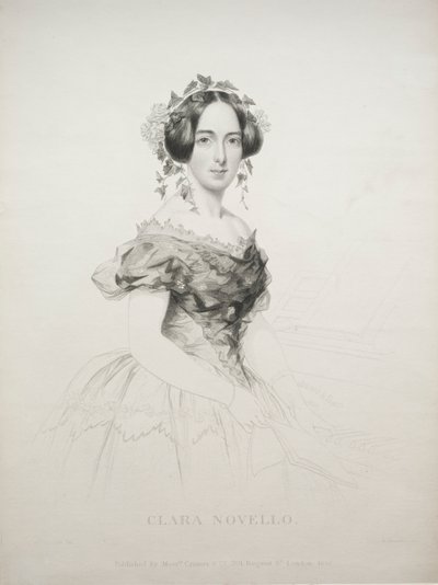 Clara Novello by William Humphreys