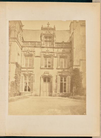 Chateau de Fontaine-Henri by William J. Stillman