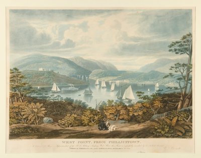 West Point, From Phillipstown by William James Bennett