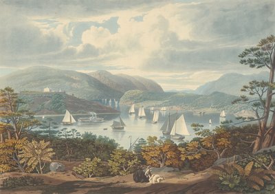 West Point, from Phillipstown by William James Bennett