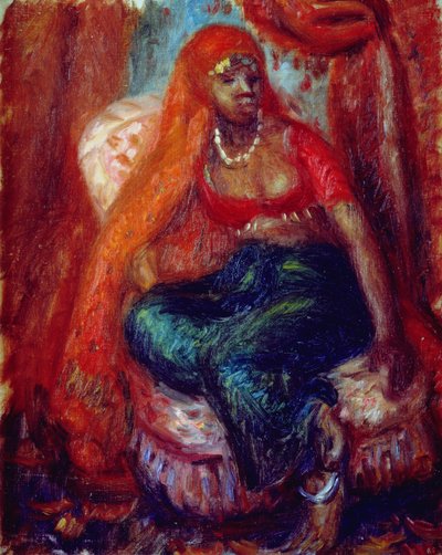 Black Woman in Costume by William James Glackens