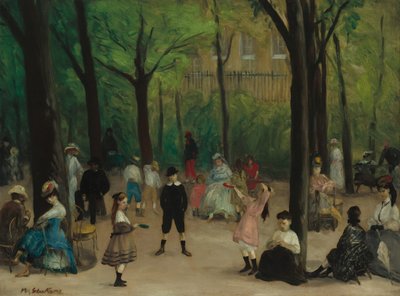 Luxembourg Gardens, 1906 by William James Glackens