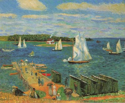 Mahone Bay, 1910 by William James Glackens