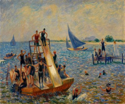 The Raft by William James Glackens