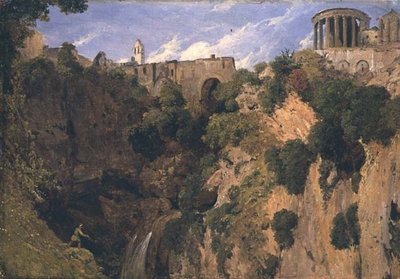 Temple of the Sibyl, Tivoli by William James Linton