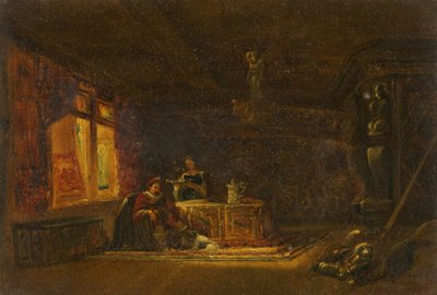 The Baronial Hall by William James Muller