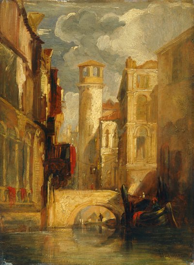 Venetian Scene by William James Muller