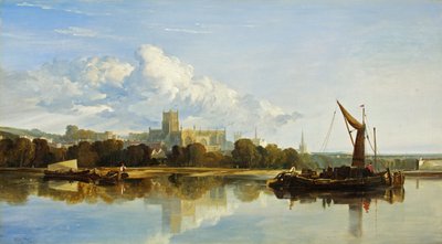 View of Bristol Cathedral by William James Muller