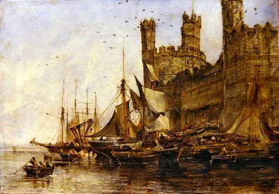 Caernarvon Castle by William Joseph J.C. Bond