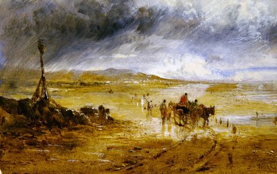 Crossing the Sands, Wet Weather by William Joseph J.C. Bond