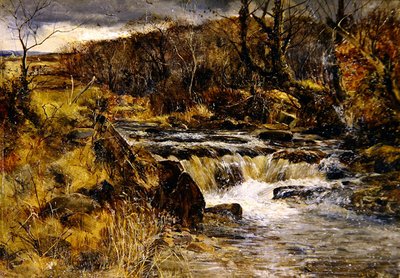 Trout Stream in Wales by William Joseph J.C. Bond
