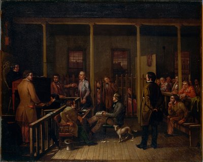 Missouri Courtroom by William Josiah Brickey