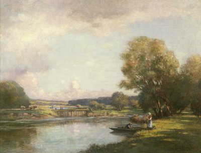 Summer at Hemingford Grey by William Kay Blacklock