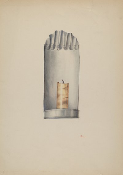 Candle Holder, c. 1940 by William Kieckhofel