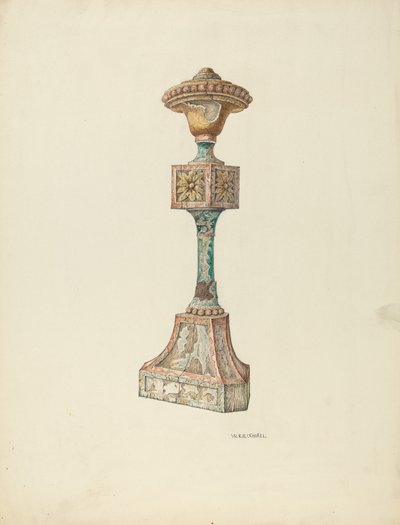 Ceremonial Candlestick Ecclesiastical Furniture by William Kieckhofel