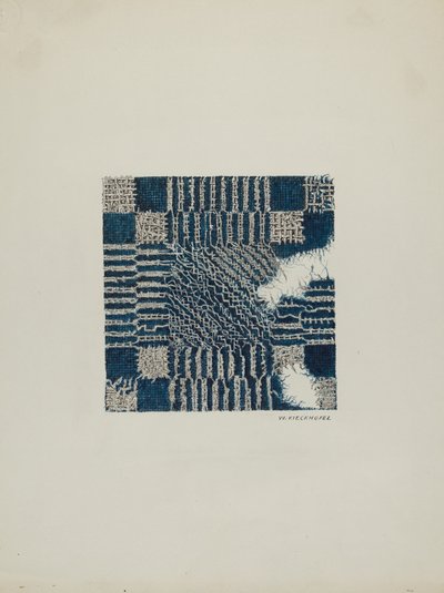 Coverlet Section by William Kieckhofel