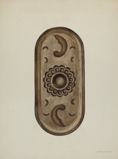 Detail (Side of Confessional) by William Kieckhofel