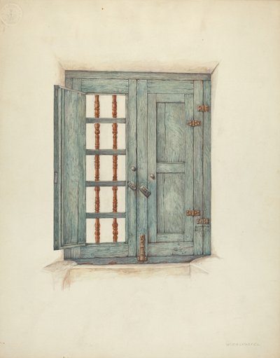 Window Shutters and Details by William Kieckhofel