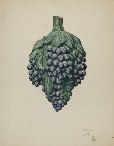 Wine Shop Emblem by William Kieckhofel