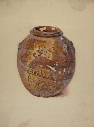 Pa. German Jar by William L Antrim
