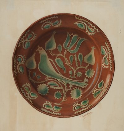 Plate by William L. Antrim