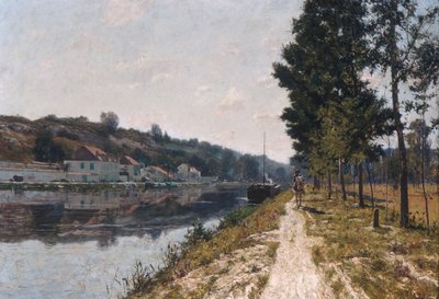 Banks of the Loing, ca. 1894-97 by William Lamb Picknell